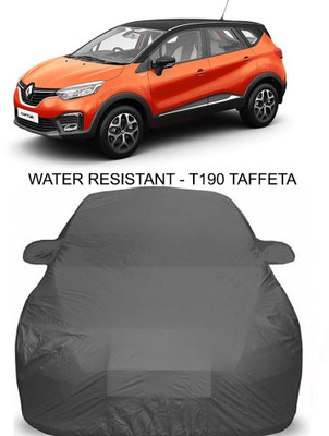 Gavya Car Cover For Renault Captur (With Mirror Pockets)(Grey)