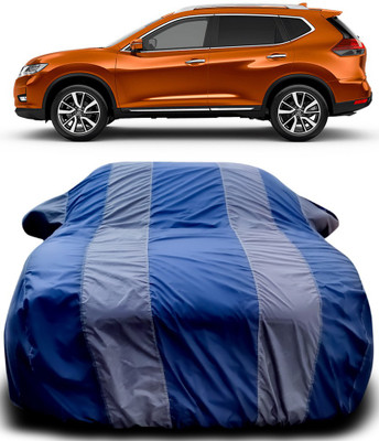 Gavya Car Cover For Nissan X-Trail (With Mirror Pockets)(Blue, Grey)