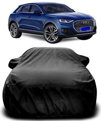 MoTRoX Car Cover For Audi Q3 (With Mirror Pockets)(Black)