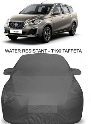 APNEK Car Cover For Datsun Go+ (With Mirror Pockets)(Grey)