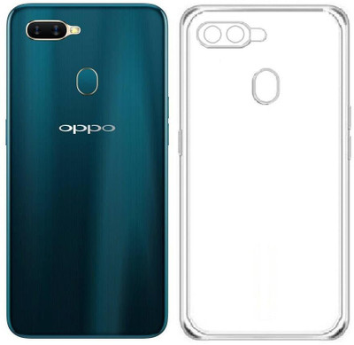 Highderabad Tech Back Cover for OPPO A7, OPPO A5s, OPPO F9 Pro, Realme 2 Pro, Realme U1(Transparent, Camera Bump Protector)