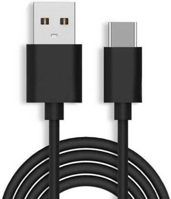 Apollo Plus USB Type C Cable 2 A 1.5 m 3.1 Amp Fast Charging Cable USB Type C Cable ( Support Fast Charging & Data Sync )(Compatible with SMARTPHONE, Black, One Cable)