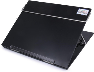 Shicrylic 2 Compartments Polystyrene Acrylic Writing Desk With Adjustable Height Writing Pad Acrylic Table Top Elevator (Small Size 12x15 Inches) Portable Laptop Table(Smoke Black) Shicrylic 2 Compartments Polystyrene Acrylic Writing Desk With Adjustable Height Writing Pad Acrylic Table Top Elevator (Small Size 12x15 Inches) Portable Laptop Table(Smoke Black)