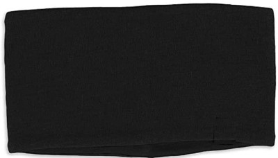 Bismaadh Merino Wool Reversible Headband Black One Size Head Band(Black)