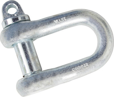 SAIFPRO D Shackles (Galvanized 10 mm 4 pc ) U Lock(Silver)