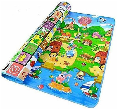 Rylie Microfiber, Polyester Floor Mat(Multicolor, Small)