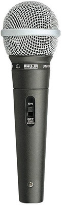 Ahuja AUD-98XLR Unidirectional Dynamic Microphone -Corded Mic