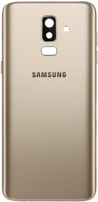 INSERVICE SAMSUNG GALAXY J8 With Side Volume & Power keys Back Panel(Gold)