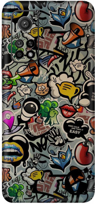 wrap craft Mi 10T 5G Mobile Skin(Multicolor)