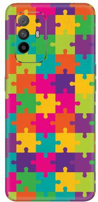 aadia OPPO F19 PRO PLUS Mobile Skin(Multicolor)