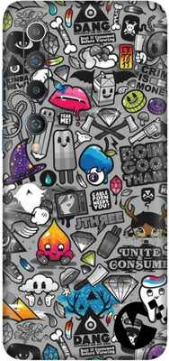 wrap craft Mi 10 5G Mobile Skin(Multicolor)