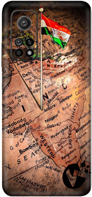 wrap craft Mi 10T 5G Mobile Skin(Multicolor)