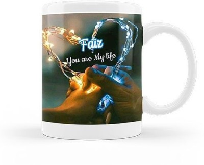 GNS I Love You Faiz Romantic Wish 101 Ceramic Coffee Mug(330 ml)