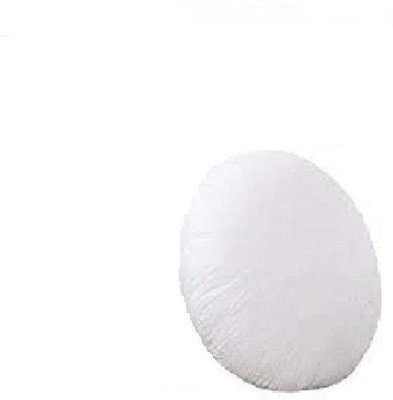 Golden Microfibre Solid Cushion Pack of 1(White)