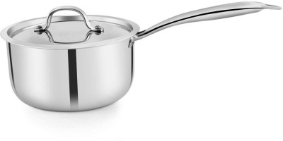PNB PNB Milk Pan 18 cm diameter with Lid 2.25 L capacity(Stainless Steel, Induction Bottom)