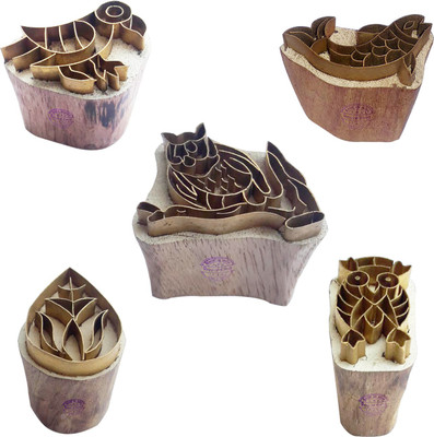 Royal Kraft BHtag0026 Printing Blocks(Pack of 5)