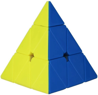 zhomcollection Supper Smooth Sticker pyramid Speed Triangle Magic Cube(1 Pieces)