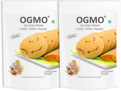 OGMO Little Millet Masala Idli Dosa Premix| 2 X 200gms 400 g(Pack of 2)
