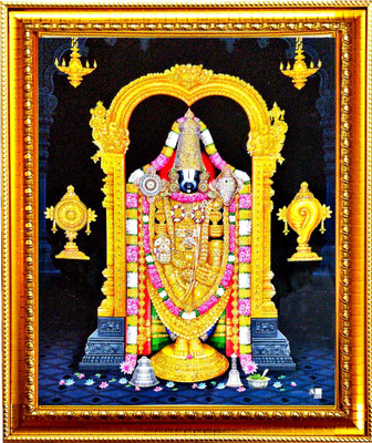 SUNINOW Tirupati balaji photo frame Religious Frame
