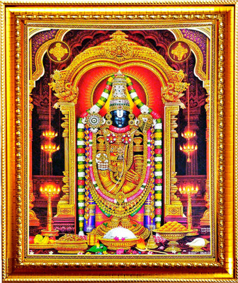 SUNINOW Tirupati balaji photo frame Religious Frame