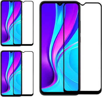 ISAAK Edge To Edge Tempered Glass for Realme C25(Pack of 3)