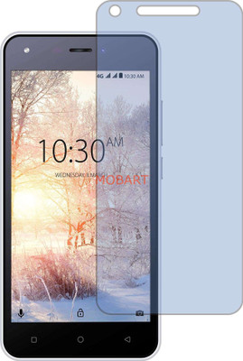 MOBART Tempered Glass Guard for KARBONN AURA POWER 4G PLUS (Impossible AntiBlue Light)(Pack of 1)