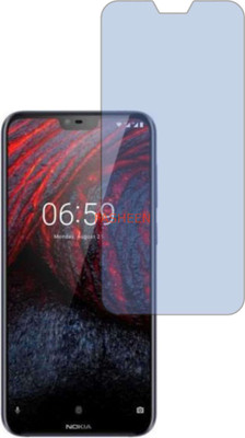 Fasheen Tempered Glass Guard for NOKIA 6 1 PLUS (Impossible AntiBlue Light)(Pack of 1)