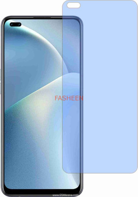 Fasheen Tempered Glass Guard for OPPO RENO4 LITE (Impossible AntiBlue Light)(Pack of 1)