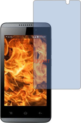 MOBART Tempered Glass Guard for RELIANCE JIO LYF FLAME 3 (Impossible AntiBlue Light)(Pack of 1)