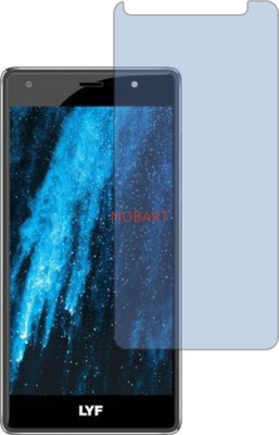 MOBART Tempered Glass Guard for LYF WATER F1S (Impossible AntiBlue Light)(Pack of 1)