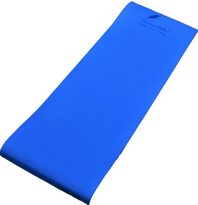 Swarnalekha 6 mm Blue Sweat Absorbent Thick Large Washable Anti-Slip Anti-Skid Gym & Yoga Mat Blue 6 MM mm Yoga Mat