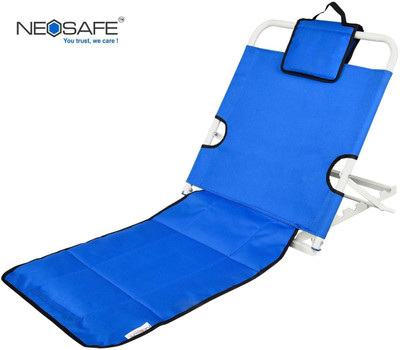 NEOSAFE Adjustable Bed Back Rest For Use on Bed or Back Support- Universal Back / Lumbar Support(Blue)
