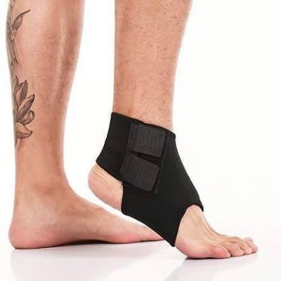 uRock Adjustable Ankle Brace for Injury and Pain Support Ankle support Ankle Support(Black)