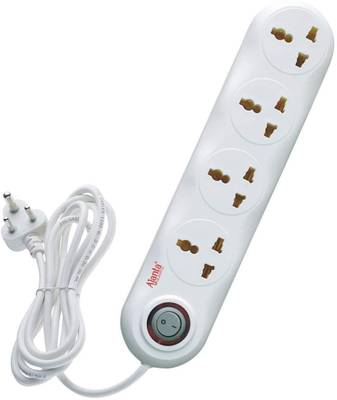 AJANTA QUARTZ Extension Board 4 M 4  Socket Extension Boards