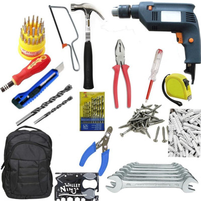 Saleshop365 Power & Hand Tool Kit(214 Tools)