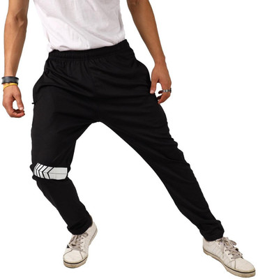 ADAAISTIC SPORTS Solid Men Black Track Pants
