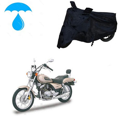 Pecko Two Wheeler Cover for Yamaha(Enticer, Black)