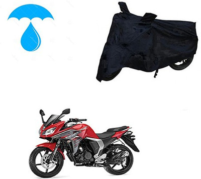 Pecko Two Wheeler Cover for Yamaha(Fazer, Black)