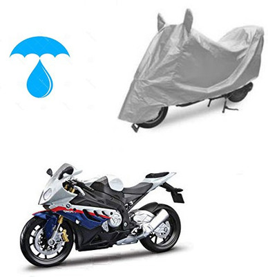 saanvi Two Wheeler Cover for BMW(X1, Silver)