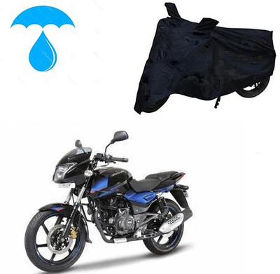 Feel heaven Two Wheeler Cover for Bajaj(Pulsar 150 DTS-i, Black)