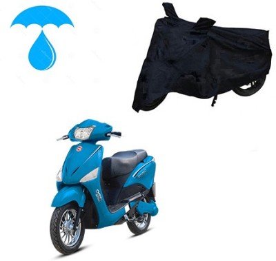 Feel heaven Two Wheeler Cover for Hero(Electric Optima, Black)