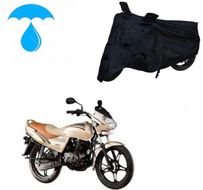 Pecko Two Wheeler Cover for LML(Freedom, Black)