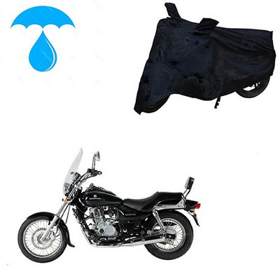 Pecko Two Wheeler Cover for Bajaj(Avenger 220 DTS-i, Black)