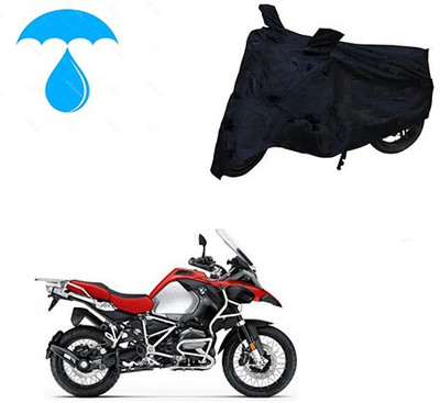 saanvi Two Wheeler Cover for BMW(R 1200 GS, Black)