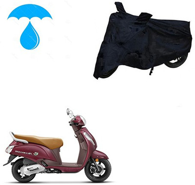 Pecko Two Wheeler Cover for Suzuki(Access SE, Black)