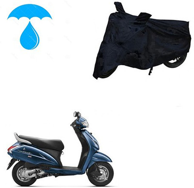 Pecko Two Wheeler Cover for Honda(Activa 3G, Black)