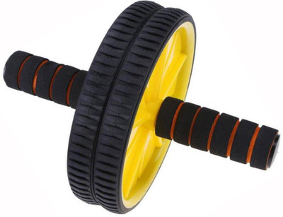 L'AVENIR FITNESS Easy Work Out AB WHEEL with KNEE MAT for Flat Abdominal Muscles Ab Exerciser(Multicolor)