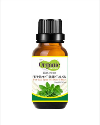 OrganicIndore Peppermint oil | Pure and Natural | 10 ml(10 ml)