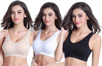 FASSO SPORTS BRA Women Sports Non Padded Bra(Multicolor)