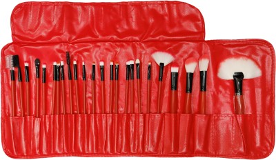 BELLA HARARO SkinPlus Super Soft Makeup Brushes 24 Piece Makeup Brush Set Premium Synthetic Foundation Blending Face Powder Lipstick Eye shadow Make Up Brushes Set with PU Leather Pouch(Pack of 24)